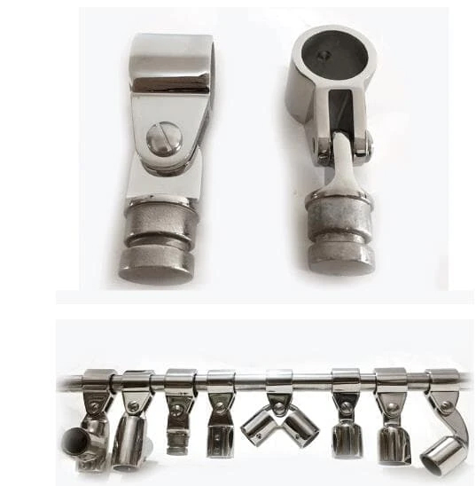 Marine Hardware Wholesale Sunshade Bimini Stainless Steel Sliding Sleeve Boat Sunshade Fitting