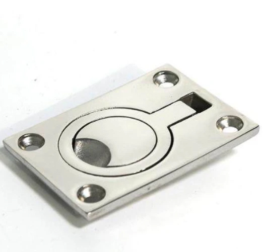  Pull Lift Ring (48*38mm) /Ring Handle /Boat Hatch Lock /Stainless Steel Yacht Marine Fitting 