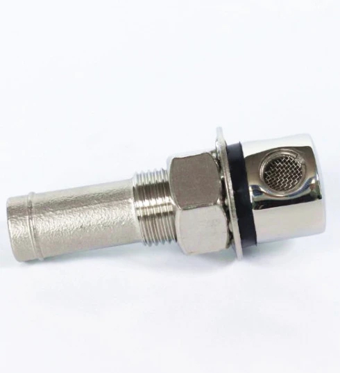 Boat 90 Degree  Angle Gas Tank Vent Fuel Tank Vent Hose Marine Grade Stainless Steel Fittings 