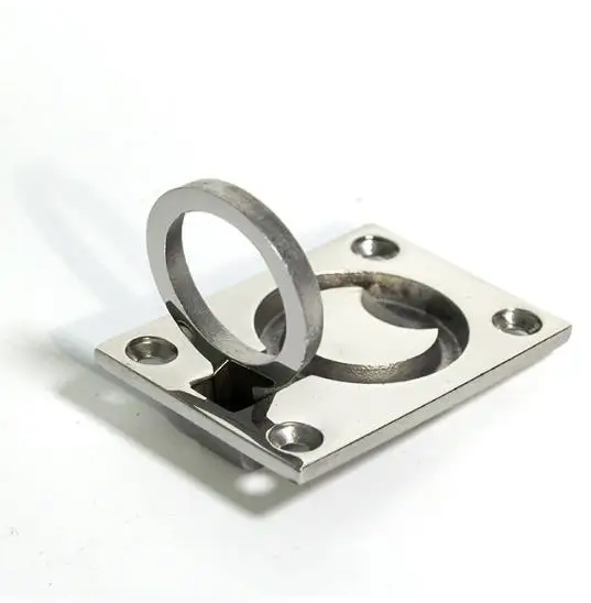Boat Flush Pull Ring (63*44mm) / hand Lift  Handle / Hatch Latch  Lock /Pull Handle Ring /Marine Parts 