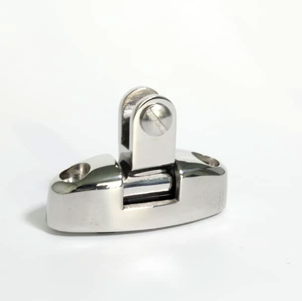Boat Marine Grade AISI316 Stainless Steel Cast Deck Polished Hinge (70*32mm) Marine Hardware
