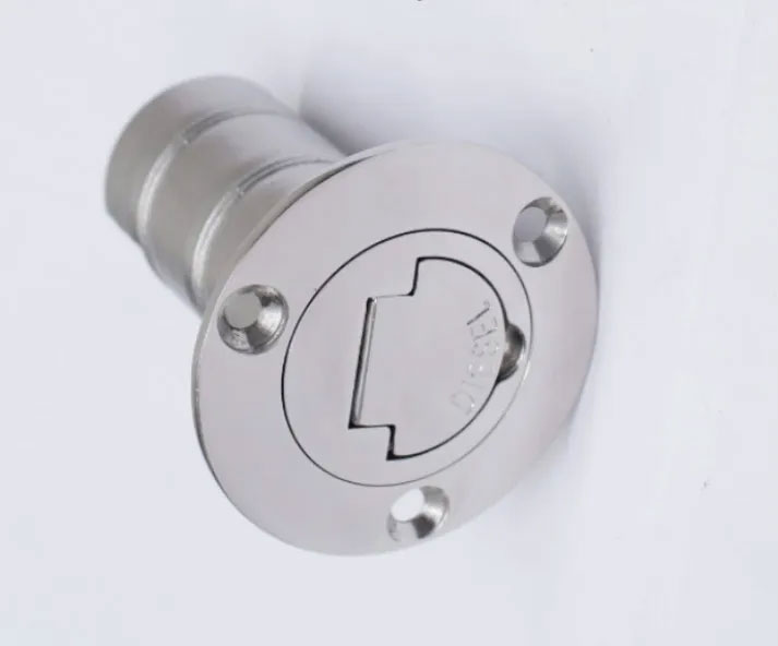 Boat Deck Filler Cap (38mm =1.5in) Keyless Cap Fill Marine Grade Stainless Steel Boat Tank Parts Hardware 