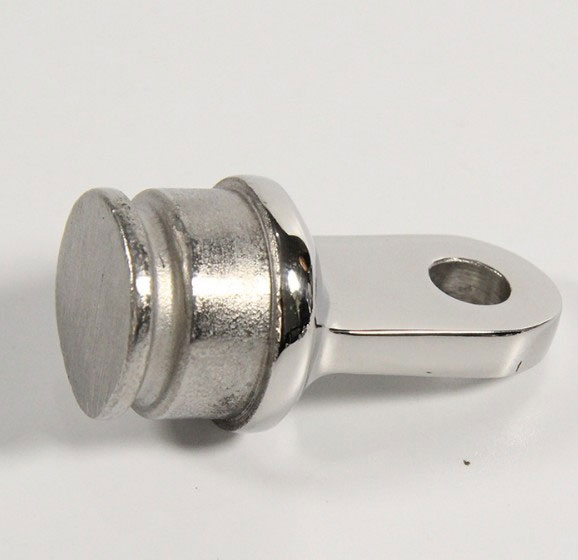 Stainless Steel Tube Plug Pipe Stopper For 25mm Pipe /BIMINI Top Eye End Slide Cap